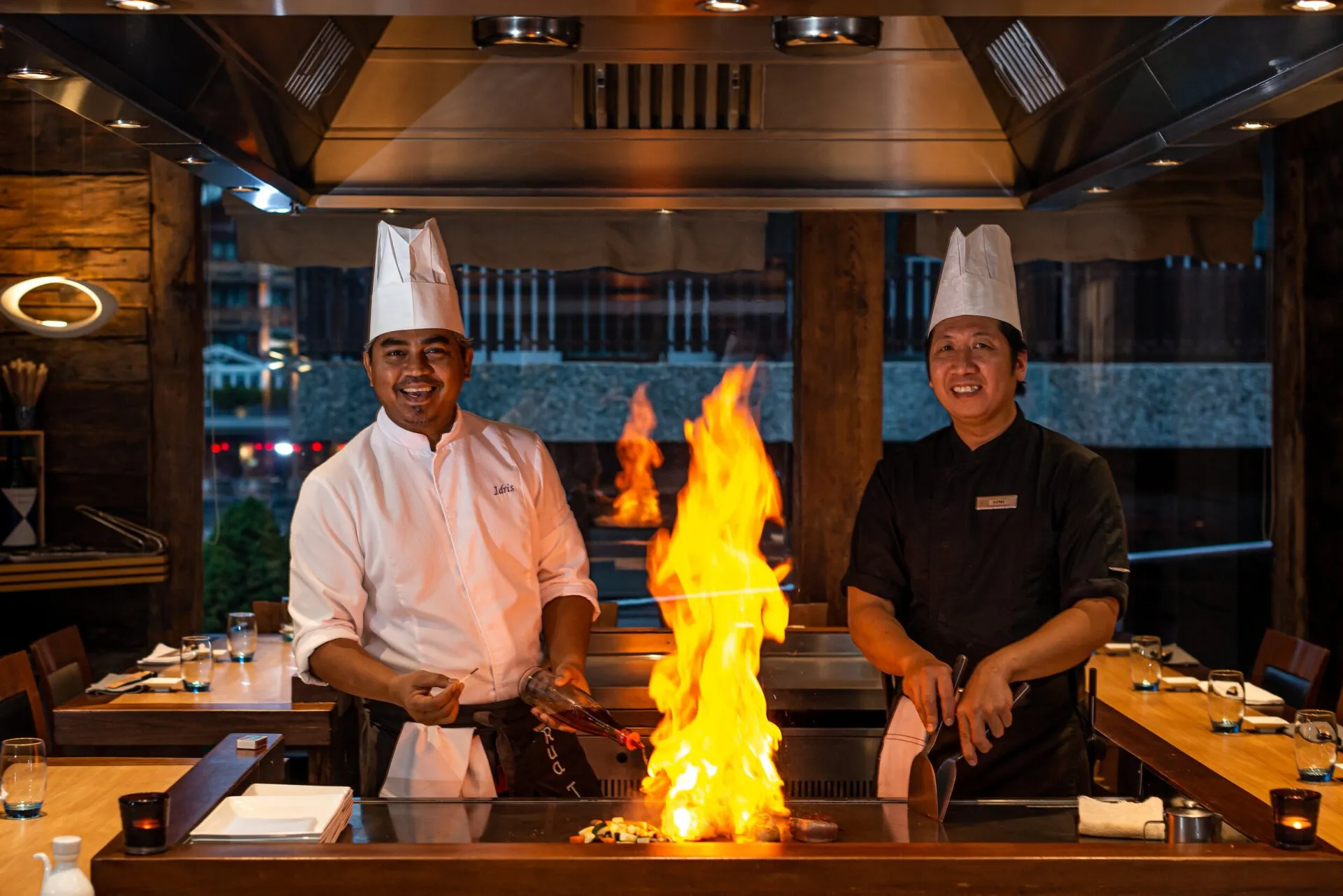 Restaurant teppanyaki experience