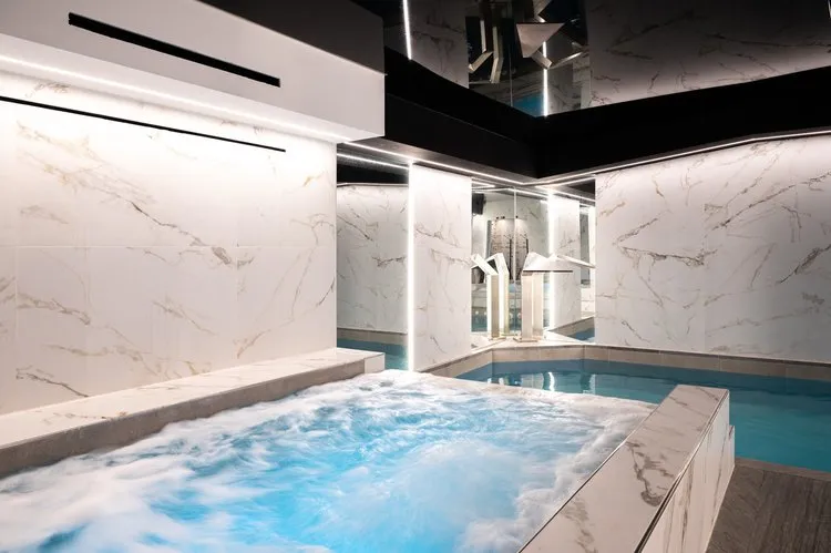 Sauna and wellness area