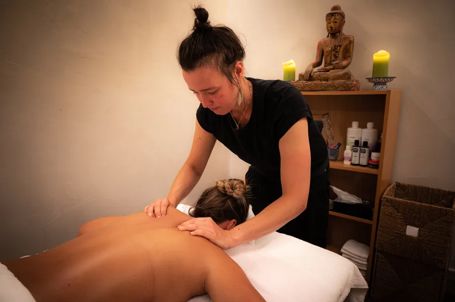 Massage therapy at Hotel Albana Real Spa